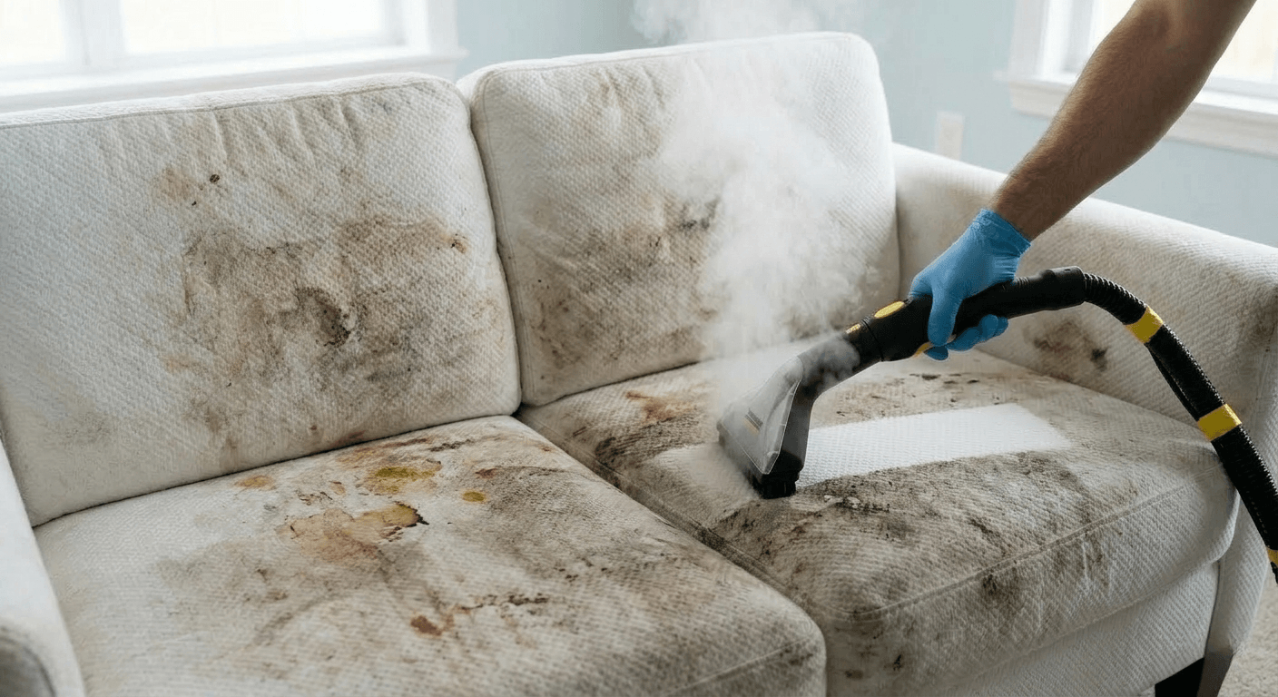 Hydro Hygiene Fabric Sofa Deep Cleaning Service